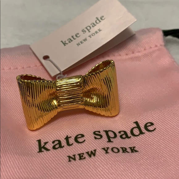 🛑SOLD🛑Kate Spade All Wrapped up Statement Ring ✨ - Picture 2 of 5